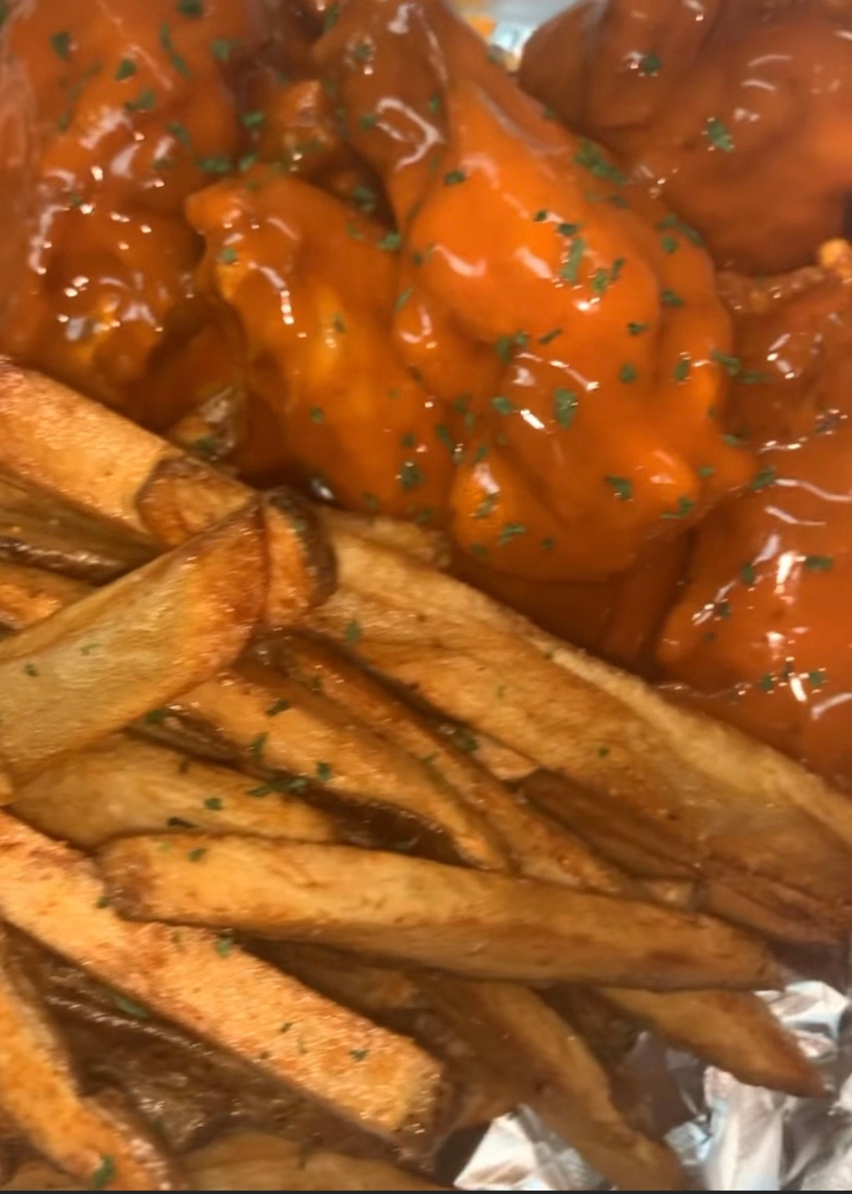 6 Piece BONE-IN AND FRIES