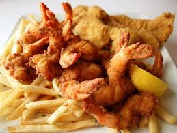 2 Fish 8 Shrimp, Fries, Drink
